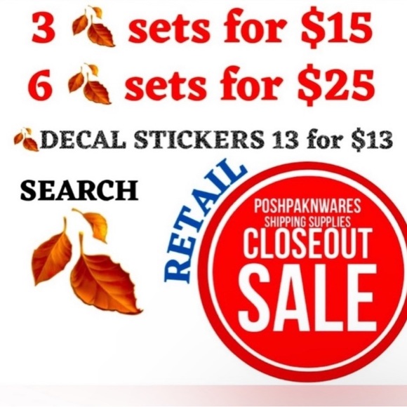 🍂Pretty Mailers 100% recyclable, Sustainable Packaging 14x17 - Picture 2 of 8